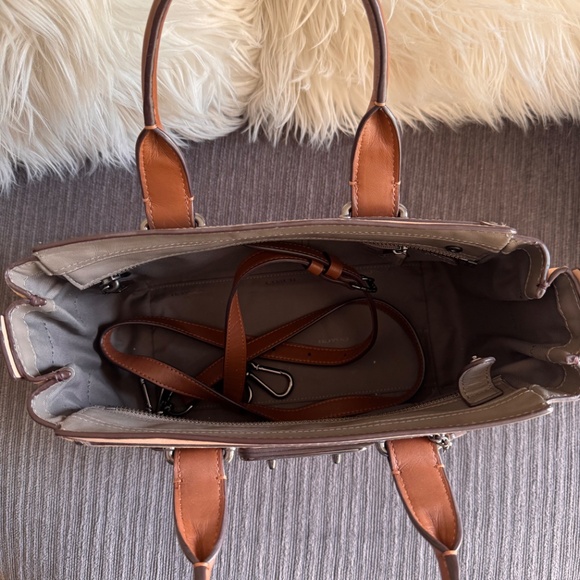 Coach Satchel with Detachable Crossbody Strap - Picture 4 of 4